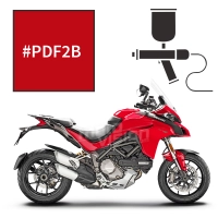 Peinture tricouche ducati red anniversary 1260 multistrada 2018-2018