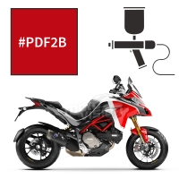 Peinture tricouche ducati red anniversary 1260 multistrada pikes peak 2018-2019