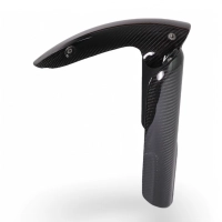 Garde boue carbone (partie fixations) triumph scrambler 1200 xc/xe 2019-2023