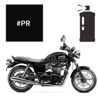Peinture en spray triumph phantom black pearl 865 bonneville 2011-2014