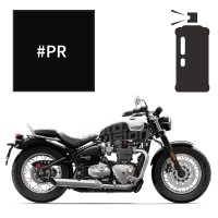 Peinture en spray triumph phantom black pearl 1200 bonneville speedmaster 2018-2019