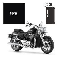 Peinture en spray triumph phantom black pearl 1700 thunderbird commander 2014-2016
