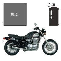 Peinture en spray triumph graphite 900 thunderbird 2002