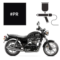 Peinture triumph phantom black pearl 865 bonneville 2011-2014