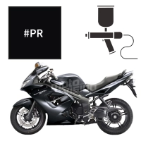 Peinture triumph phantom black pearl 1050 sprint st 2007-2010