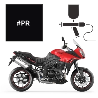 Peinture triumph phantom black pearl 1050 tiger sport 2014