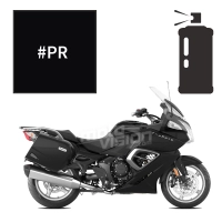 Peinture triumph phantom black pearl 1200 trophy se 2015-2016