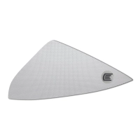 Paire de grip de réservoir pro transparent eazi-grip¨  pour yamaha mt 03 2016-