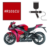 Peinture honda candy glory red cbr1000rr 2008