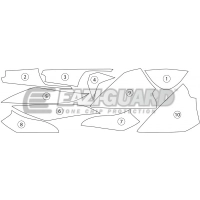 Film de protection anti-gravion eazi-guard® pour bmw r1200gs 2014-2016