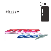 Peinture en spray honda cassis red pearl cbr600f 1996