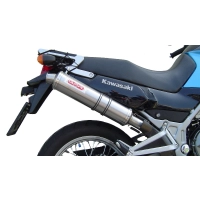 Pot gpr tri-ovale inox - homologué  - kawasaki kle 500 1991/07