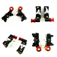 Tendeurs de chaine kalyosa noir avec diabolos c pour yamaha mt07/fz07/xsr700