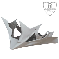 Kit carénage fibre flexoresin apprêté bmw s1000rr 2009-2011 sans catalyseur