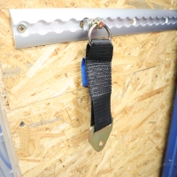 Paire d'attache pour sangles avec pion d'arrimage