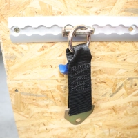 Paire d'attache pour sangles avec double goujon