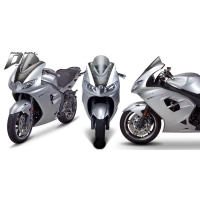 Bulle double courbure avec masque zero gravity triumph sprint gt 2011-2013 avec masque