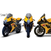 Bulle sport touring zero gravity suzuki gsxr 1000 2007-2008