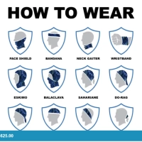 Tour de cou snow military camo