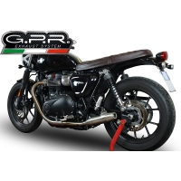 Pot gpr deeptone inox - homologué  - triumph 900 street twin street scrambler 2015/17