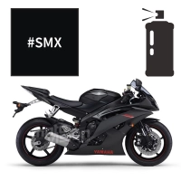 Peinture en spray yamaha midnight black metallic r6 2004-2012