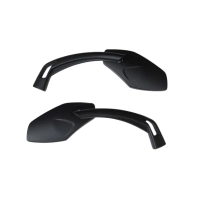 Paire de rétroviseurs universel luca aluminium