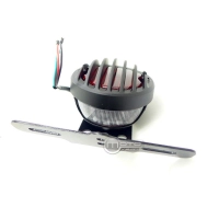 Support de plaque avec éclairage