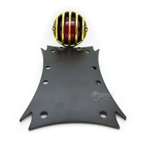 Support de plaque or avec éclairage