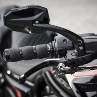 Clignotants universels à led noires haut de gamme approuvés par la cee