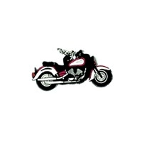 Porte-clés yamaha royal star bordeaux