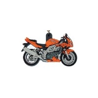 Porte-clés suzuki  sv .1000.s'03  orange