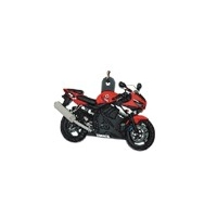 Porte-clés 3d  yamaha r6'03   rouge/noir