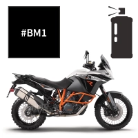 Peinture en spray  noir mat ktm 1190 adventure r 2013-2016