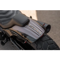 Garde-boue arrière m8 softail « bobbstr » 2018-2025 deluxe/heritage/slim/low rider/sport glide pour pneus larges 180-200 sans entretoises métalliques (solo rider uniquement)