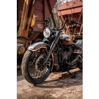 2018-2023 garde-boue avant enveloppant 23 pouces m8 softail « série compétition »