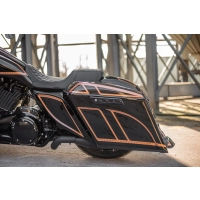 Kit d'ensachage de réservoir d'essence étendu et de couvercle latéral 2014-2023 "flow 2"