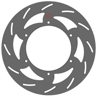 Disque de frein arrière type rond fe.y401