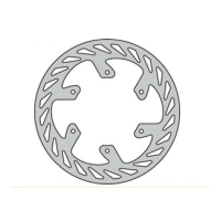 Disque de frein arrière type rond fe.y454