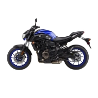Kit antidérapant transparent stompgrip yamaha mt-07 2018-2019