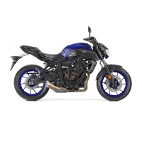 Kit antidérapant noir stompgrip yamaha mt-07 2018-2019