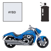 Peinture tricouche en spray suzuki glass splash white intruder m1800rz limited edition 2012