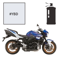 Peinture tricouche en spray suzuki glass splash white 1300 b-king ultimate edition 2011