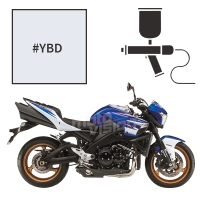 Peinture tricouche suzuki glass splash white 1300 b-king ultimate edition 2011