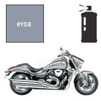 Peinture en spray suzuki sonic silver intruder m1800r 2006