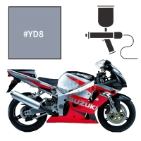 Peinture suzuki sonic silver 750 gsx-r 2000-2003