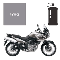 Peinture en spray suzuki oort grey metallic edition 650 v-strom 2007-2011