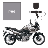 Peinture suzuki oort grey metallic edition 650 v-strom 2007-2011