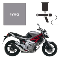 Peinture suzuki oort grey metallic edition sfv 650 gladius 2010