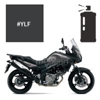 Peinture en spray suzuki thunder grey pearl 650 v-strom 2013-2014