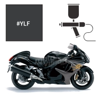 Peinture tricouche suzuki thunder grey pearl 1300 gsx-r hayabusa 2014-2016